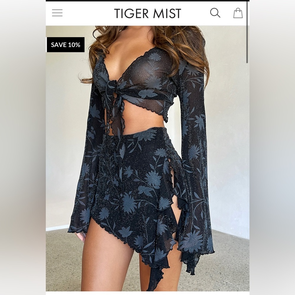 Tiger Mist Ellie Mini Skirt